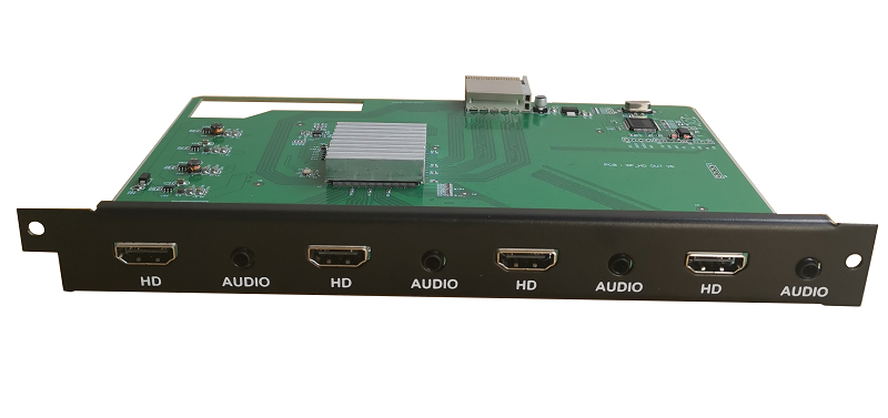 HDMI-4O-2K无缝4路2K HDMI带拼接输出卡
