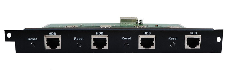 HDBT-4O-4K有缝4路4K HDBaseT输出卡
