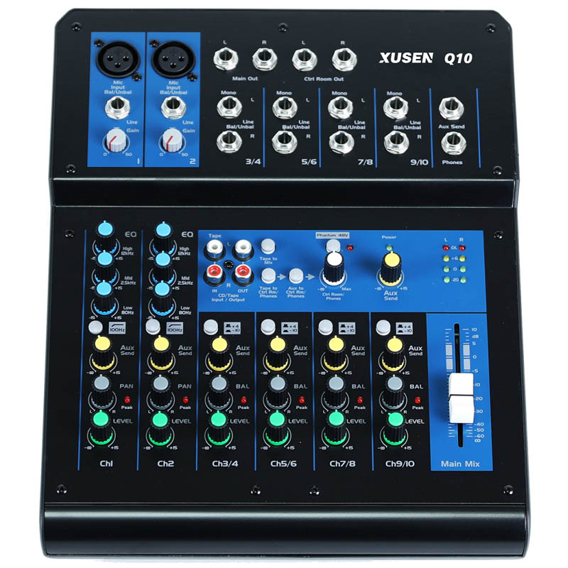 Q10 10路调音台