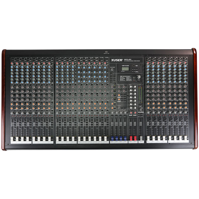 QS32.4FX 32路4编组带效果演出级调音台